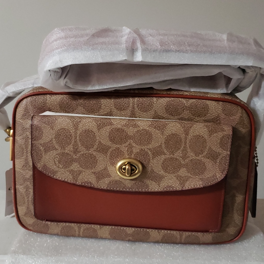 Coach Cassie Camera Bag In Signature Canvas